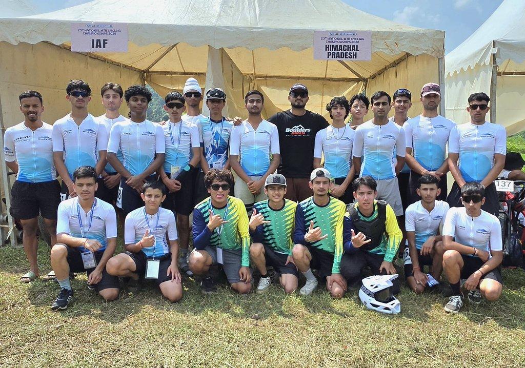 Conquerors of Mahendragiri: Team Himachal Claims 8 Medals at the 23rd National MTB Championship - Cover Image